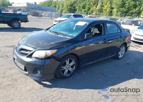 2013 Toyota Corolla S from USA, damaged, VIN 2T1BU4EE0DC056380